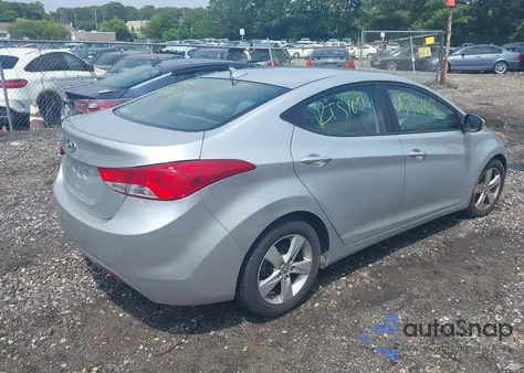 2013 Hyundai Elantra Gls из США, поврежденный, VIN 5NPDH4AE1DH347695
